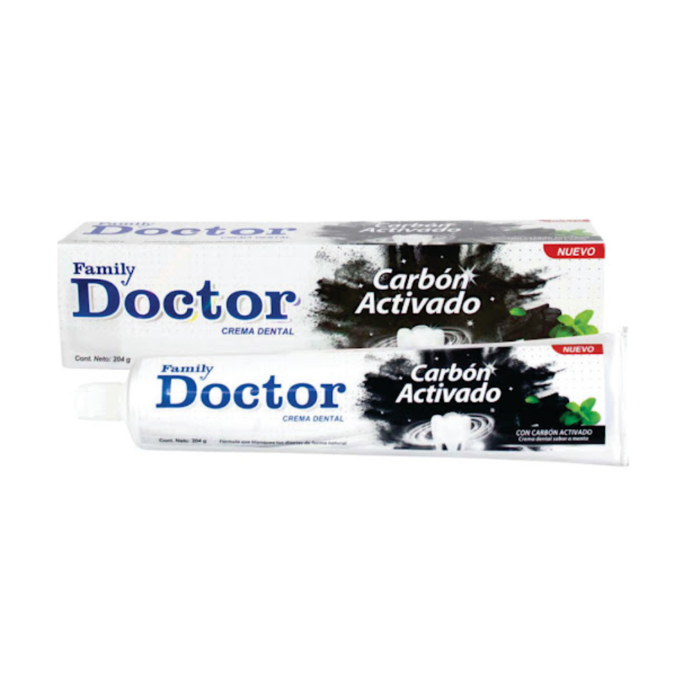 DOCTOR CARBON ACTIVADO  PASTA  DENTAL  +  CEPILLO
