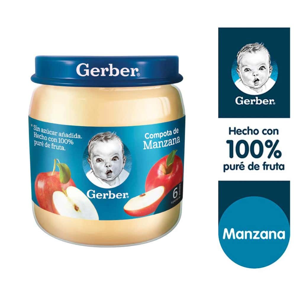 Compota Gerber Mango frasco