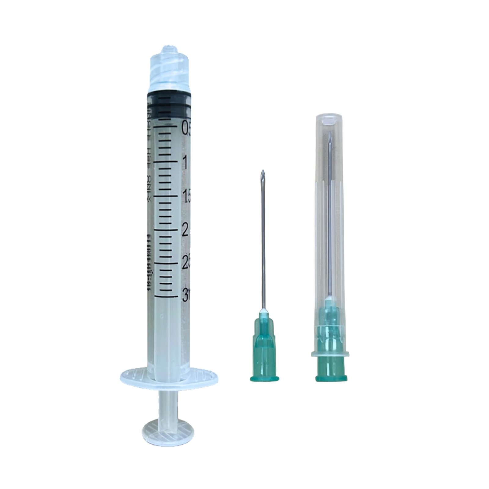 STERILE HYPODERMIC SYRINGE WITH NEEDLE 21G X 1 1/2",3 ML,LUER LCOK