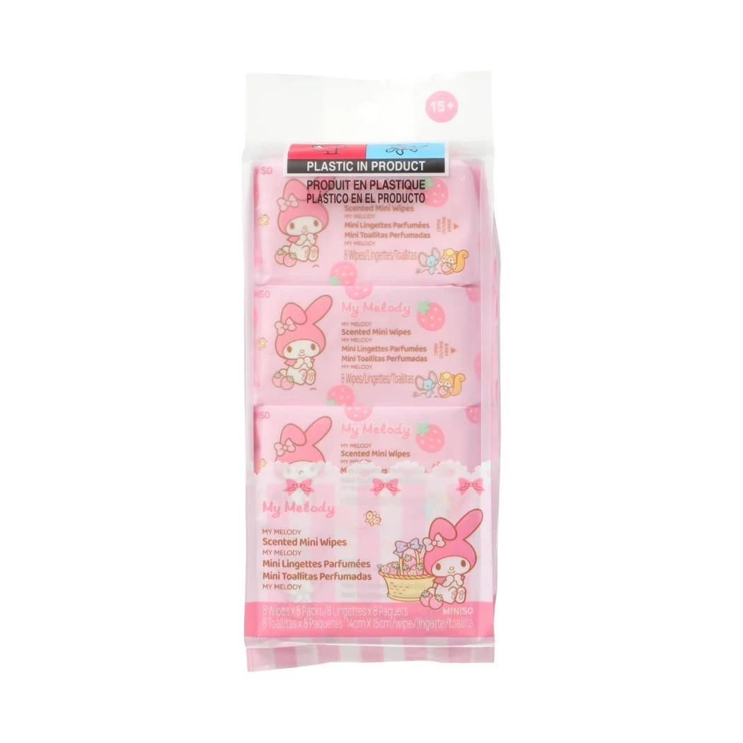 Toallitas Húmedas My Melody Extrasuaves Pack 8 x 8 Unidades