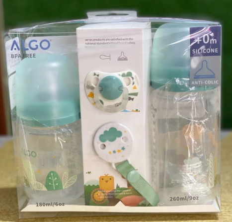 Santolee Biberón de silicona para bebe