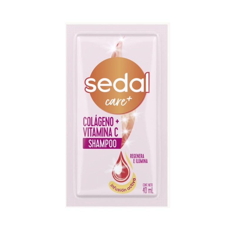 SHAMPOO SEDAL EN SACHET COLÁGENO Y VITAMINA C