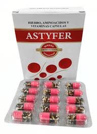 ASTYFER - Hierro, aminoácidos y vitaminas