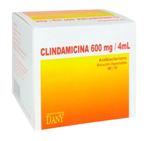 Clindamicina 600 mg / 4 ml