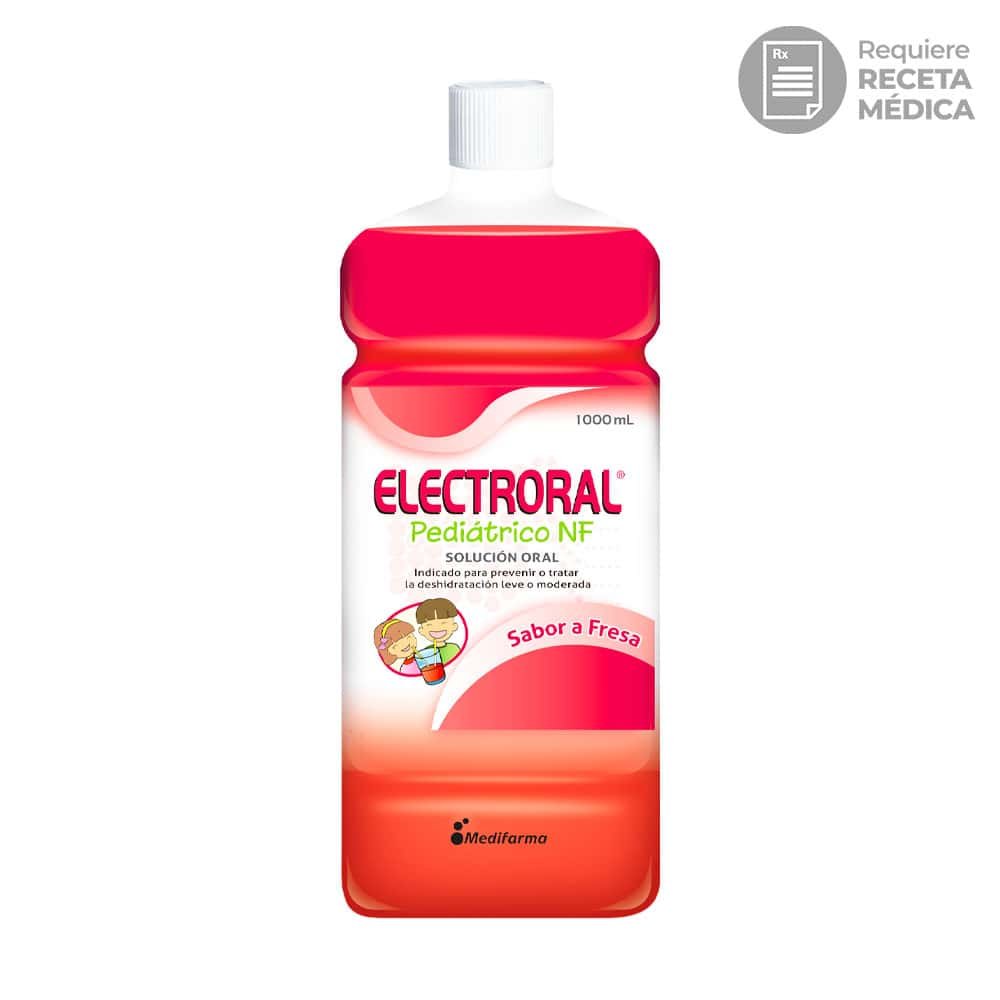 ELECTRORAL PEDIATRICO SABOR A FRESA