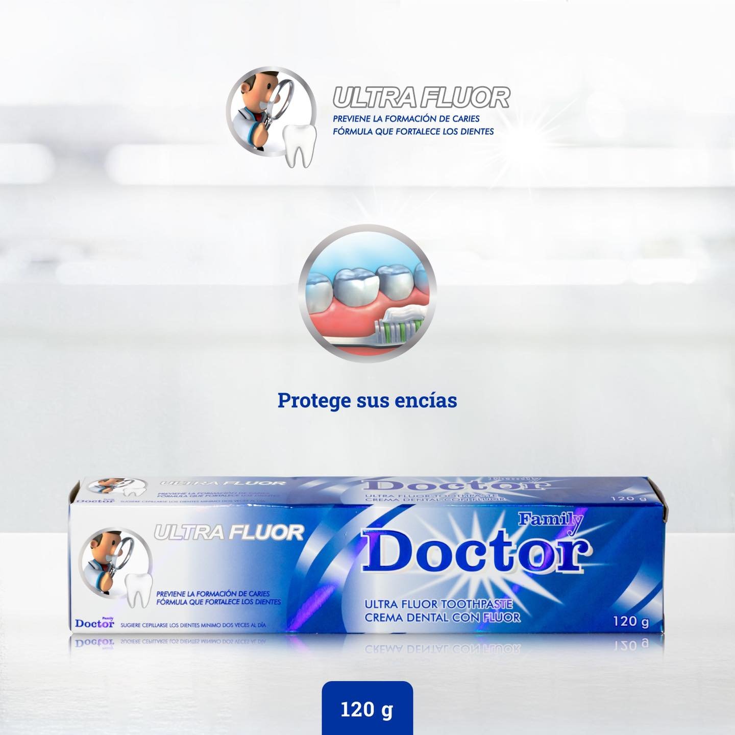 Pasta Dental Family Doctor Triple Protección 120 g