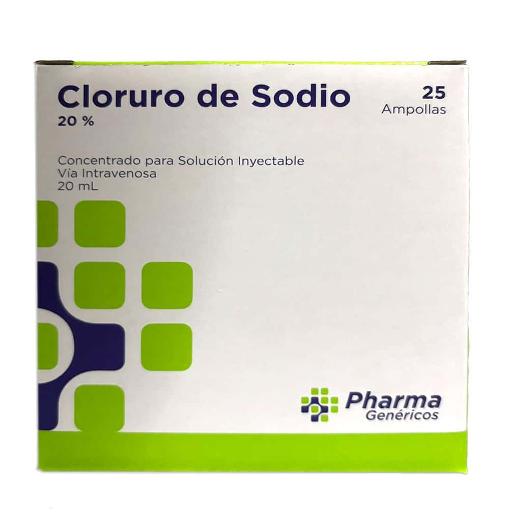 Cloruro de potasio 20%